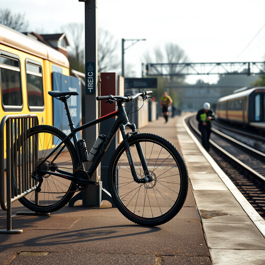 Police seek man after bikes worth £1,000 and £800 stolen from railway stations